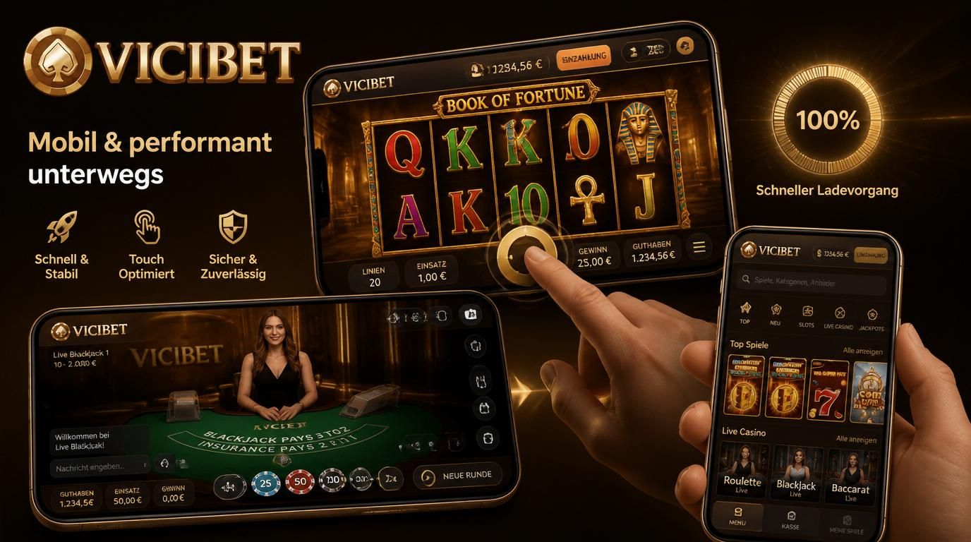  Mobile Ansicht mit Fokus auf Bedienung und Geschwindigkeit 